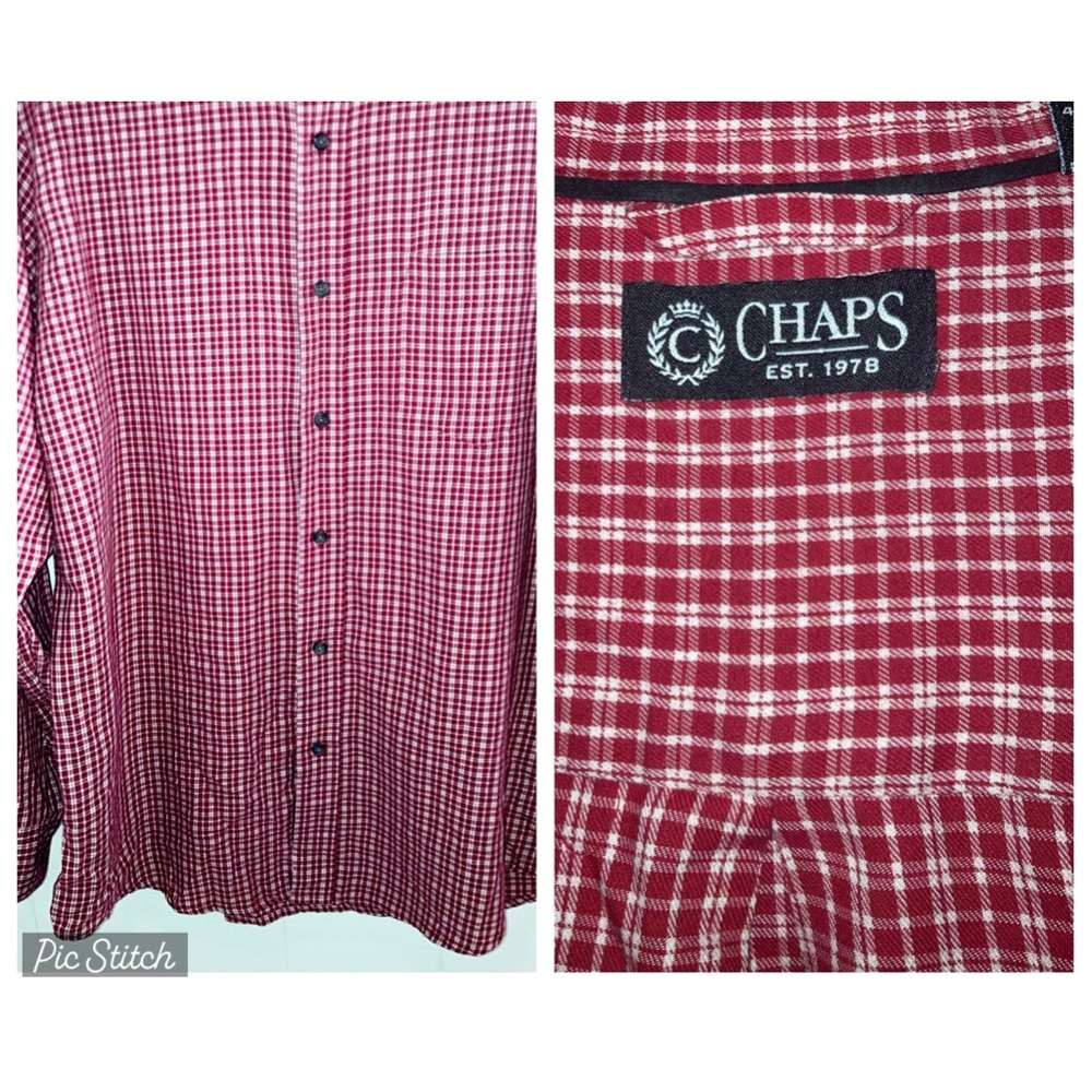 Men’s large CHAPS button down